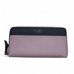 Kate Spade Women's Purple and Navy Wallet